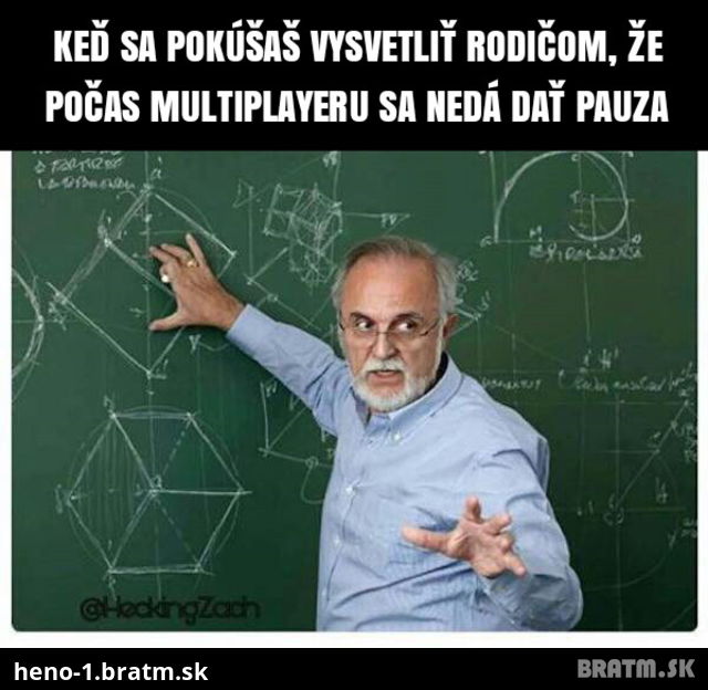 Multiplayer VS rodičia