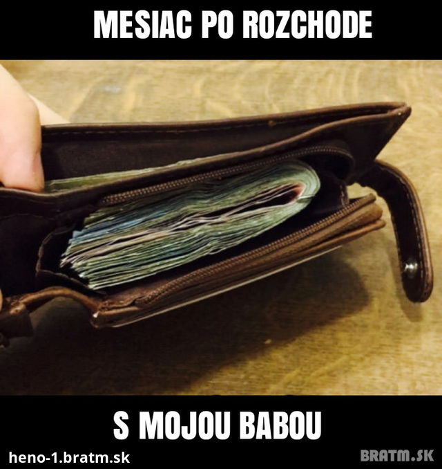 Chalani, rozchod má aj jednu výhodu, tu je: