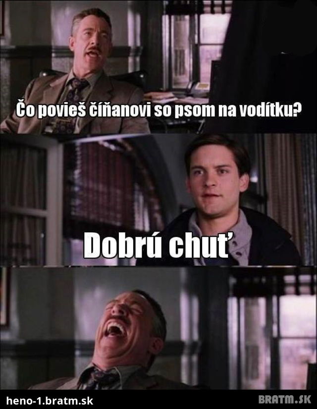 Číňan so psom = chutná večera :D