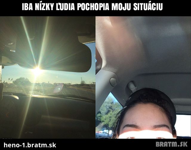 Len nízky ľudia poznajú naozaj tento pocit :P :D