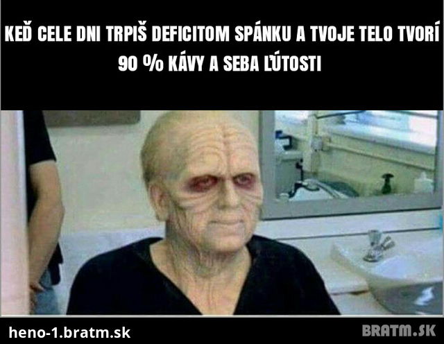 Mávate aj vy takéto dni, ked ledva existujete?:D