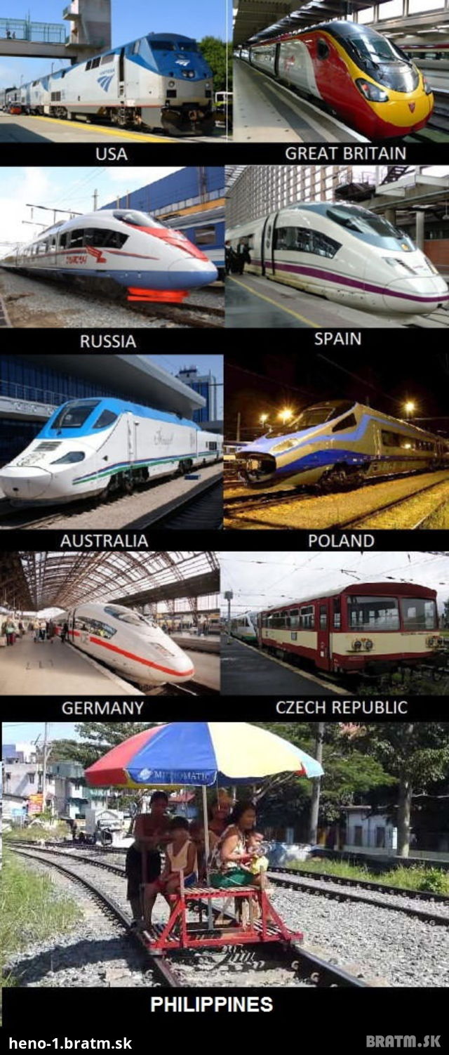 Vlaky vo svete #2 :D
