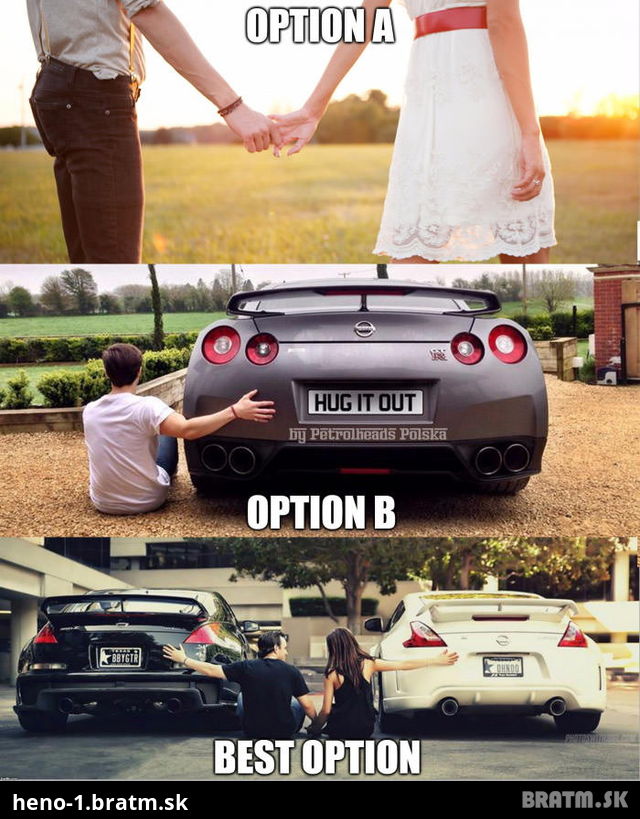 V živote máš tri možnosti, ktorú si vyberieš ty?:D
