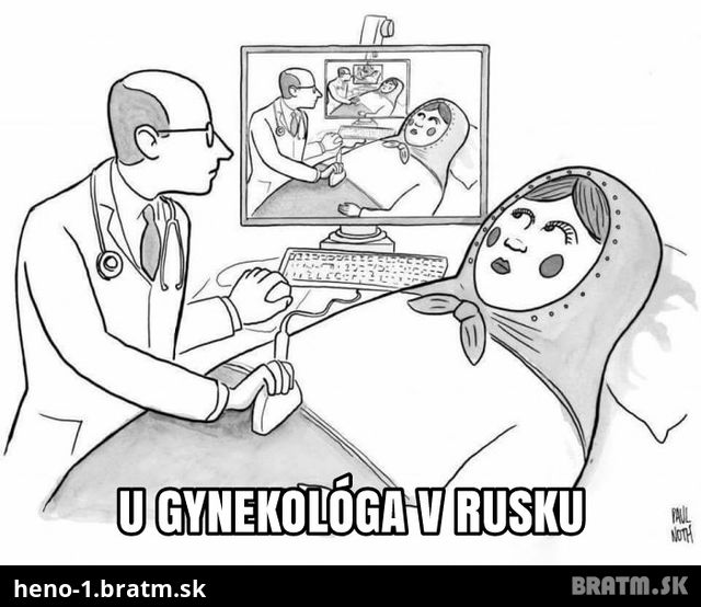 U gynekologa v rusku