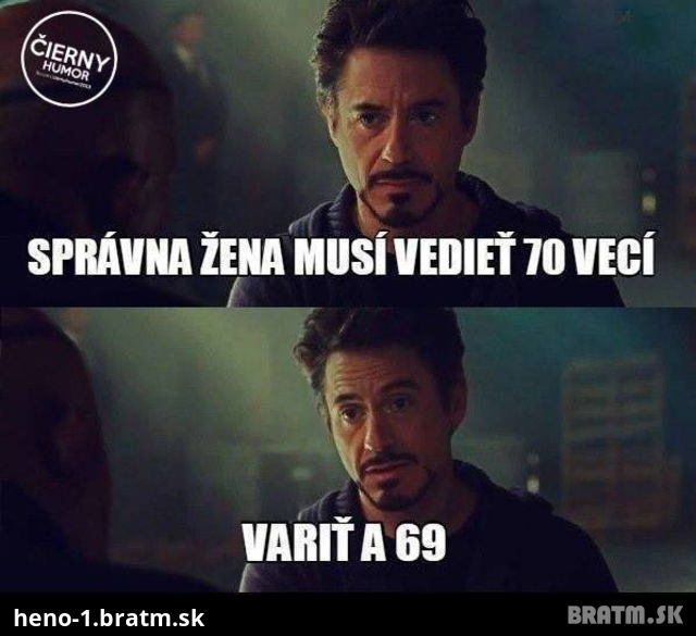 Žena dokáže 70 vecí