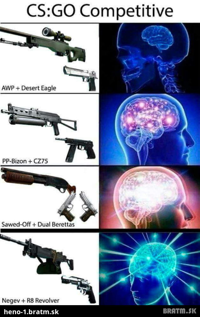 CS GO brain