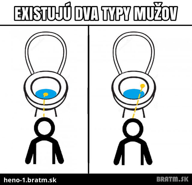 Existujú dva typy mužov :D