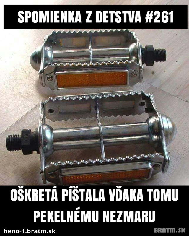 Spomínate si na tuto vec z bicykla?:D