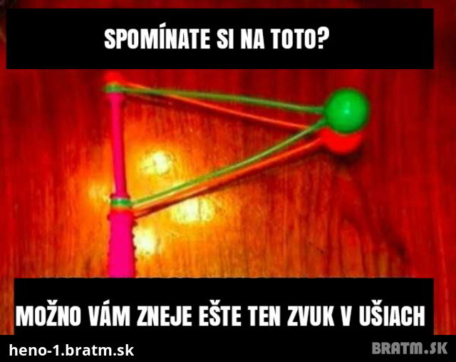 Spomínate si na túto hračku z detstva?:D