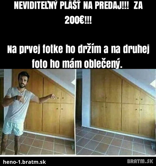 TOP INZERÁT TÝŽDŇA!