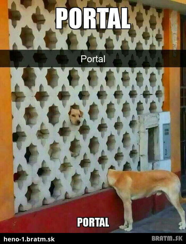 Hra PORTAL v real :D