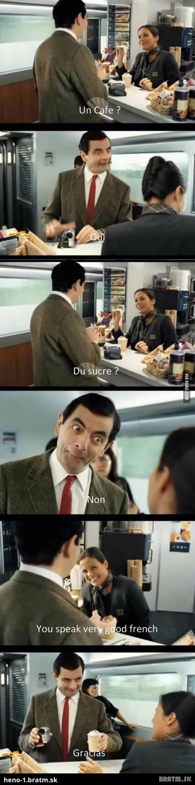 Mr. Bean je pán! Tu je dôkaz :D