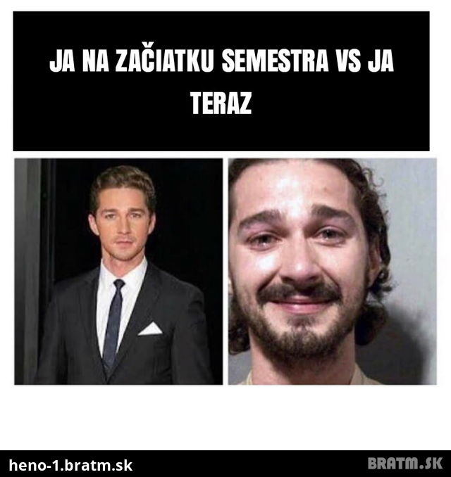 Blíži sa ti koniec semestra ?:D