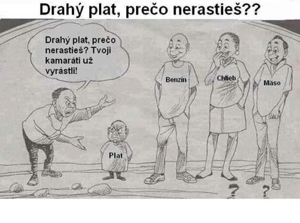Drahý plat, prečo nerastieš?