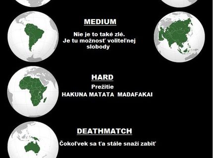 Výber obtiažnosti života :D