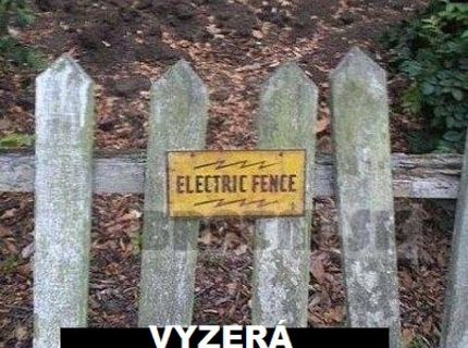 Elektrický ohradník "made in Russia" :D:D