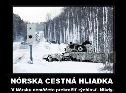 V Nórsku to berú dosť drsne :D