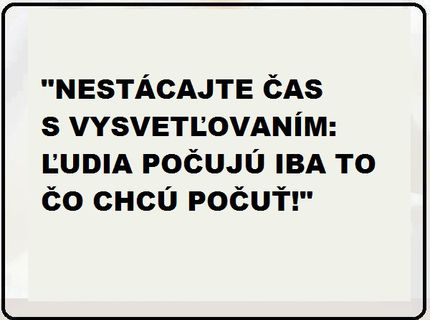 Realita dnešnej doby :)