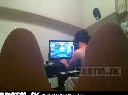 Aj takto sa dá strávaiť romantický večer :D