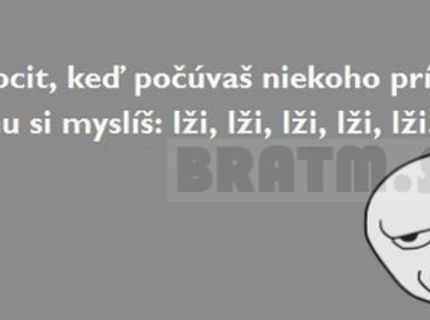 Ani ty nemusíš tkz. rozpravkárov?