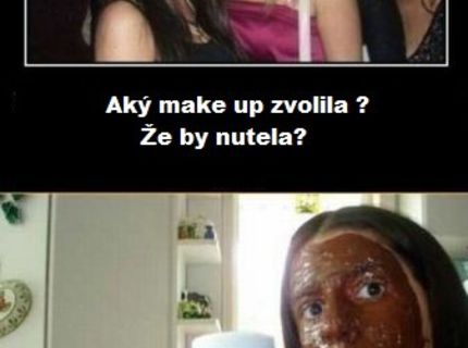 Nutela makeup :D