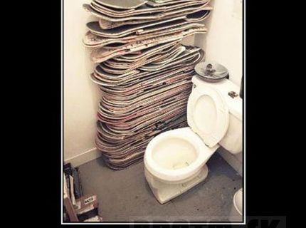 Toaletný papier Chucka Norrisa :D