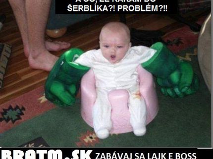 Malý rozkošný HULK :)