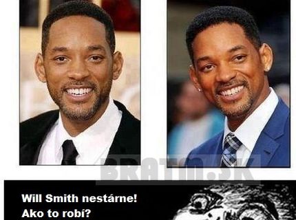Nestárnuci Will Smith,, ako to robí ?? :)