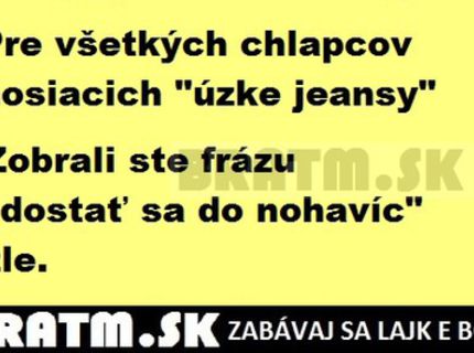 Sloboda stiahnutého pupku posiela odkaz :)