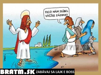 Poznáte ešte niekoho, kto sľuboval väčšie zázraky ? :D
