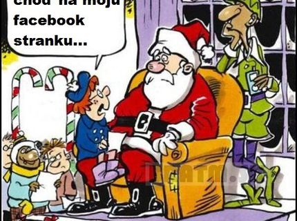 Dnes sa to už robí takto milý Santa :D