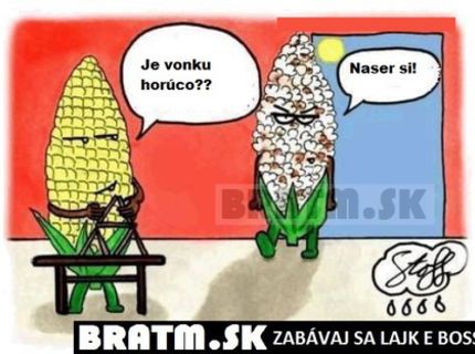 Vtipná kukurica :D