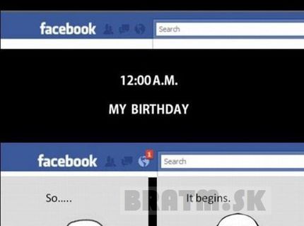 Facebookoví oslávenci :D
