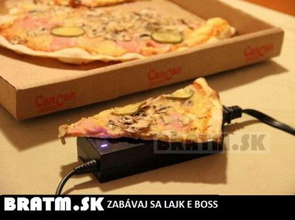 Tu si odkladám pizzu, aby mi nevychladla :D