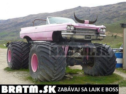 Tak toto je jediná ružová káára, ktorá sa mi páči :D
