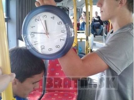 Vďaka týmto ,,hodinkám,, stihnete zaručene každý autobus :D