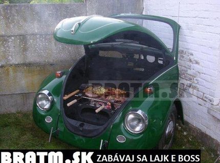 Super záhradný gril, komu sa páči ? :)