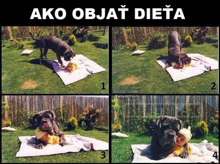 Návod, ako objať dieťa :) krááásne