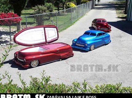 Kto by chcel takúto rakvu ? :)