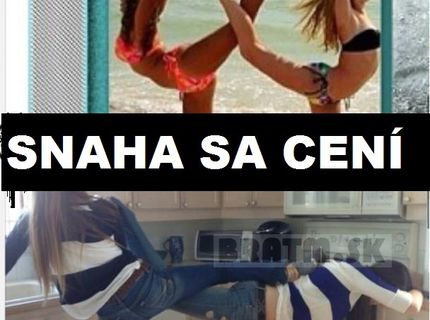 Snaha sa cení, ale myšlienka bola dobrá :D