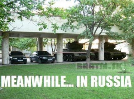 Parking v Rusku :D