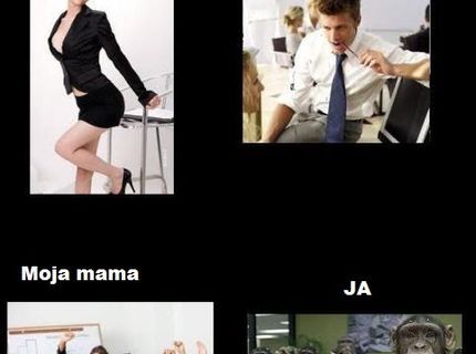 Ako vidia ostatní moju prácu v kacelárii :D