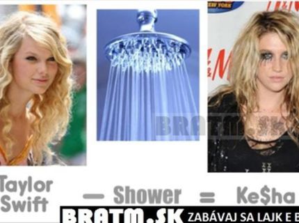 Ako sa z Taylor Swift stala Kesha :D