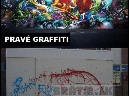Ako by mali vyzerať graffiti, a aké nájdete u nás :D