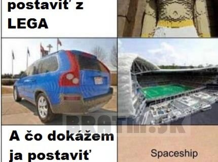 Čo dokážem postaviť z lega :D