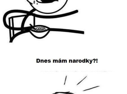 Ak zabudneš, že máš narodky, FB ti to určite pripomenie :D