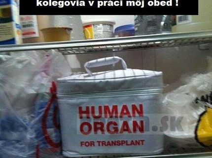 Zaručený spôsob ako docieliť, aby vám kolegovia prestali brať obed :D