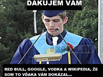 Ľudia, ak chcete poďakovať týmto všemocným,že ste to vďaka ním dokázali,  teraz máte možnosť :D