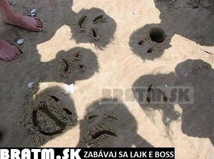 Čo sa môže stať keď sa niekto nudí na pláži :)