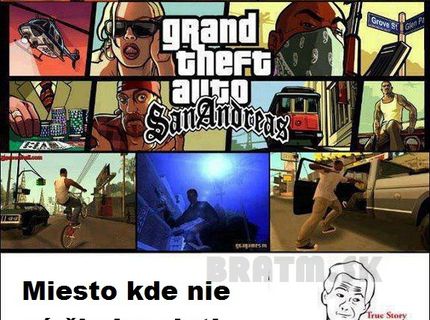 GTA, miesto bez detí a zvierat :D